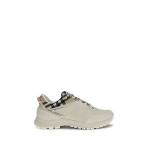 Burberry Men Check And Mesh Discover Sneakers